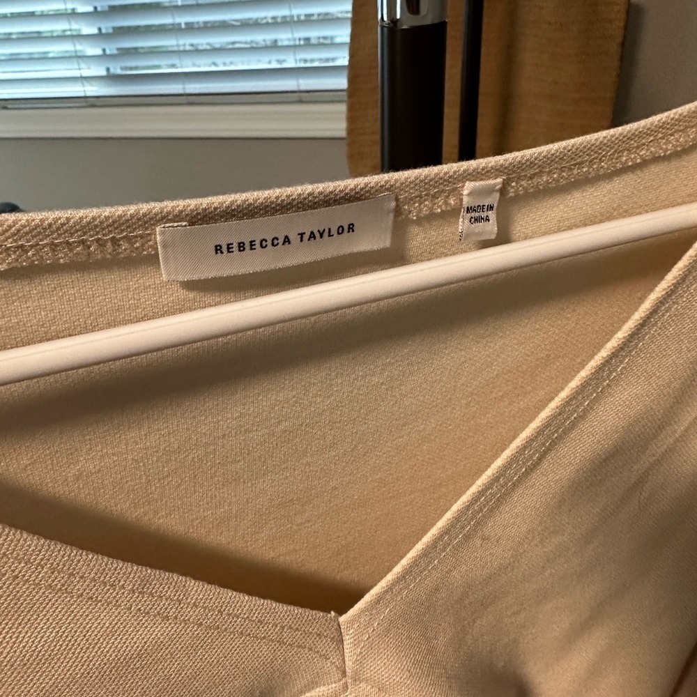 Rebecca Taylor Long Sleeve Trapeze Top - size medium - Picture 7 of 8